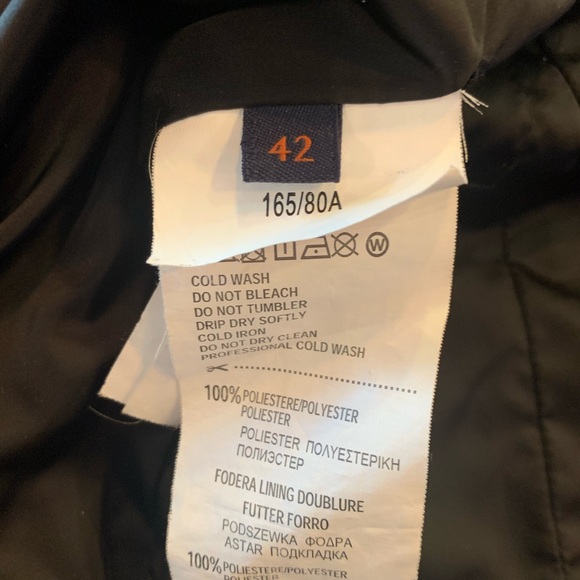 Trussardi Down Puffer Jacket ~ Pearl Beige - Picture 10 of 11